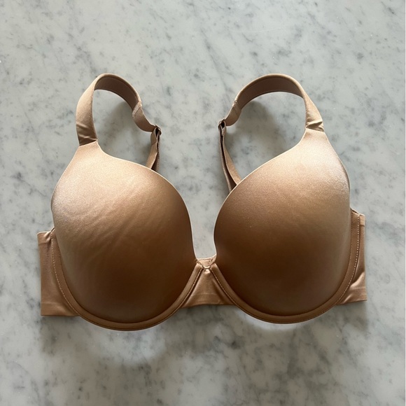 Soma Enhancing Shape Full Coverage Tan Bra 36 D - Picture 2 of 6